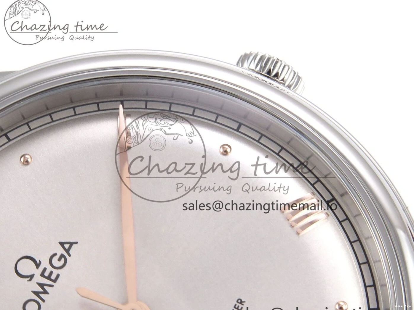 0104 De Ville Prestige SS VSF 1:1 Best Edition Gray Dial on SS Bracelet A OdorResistant 7702